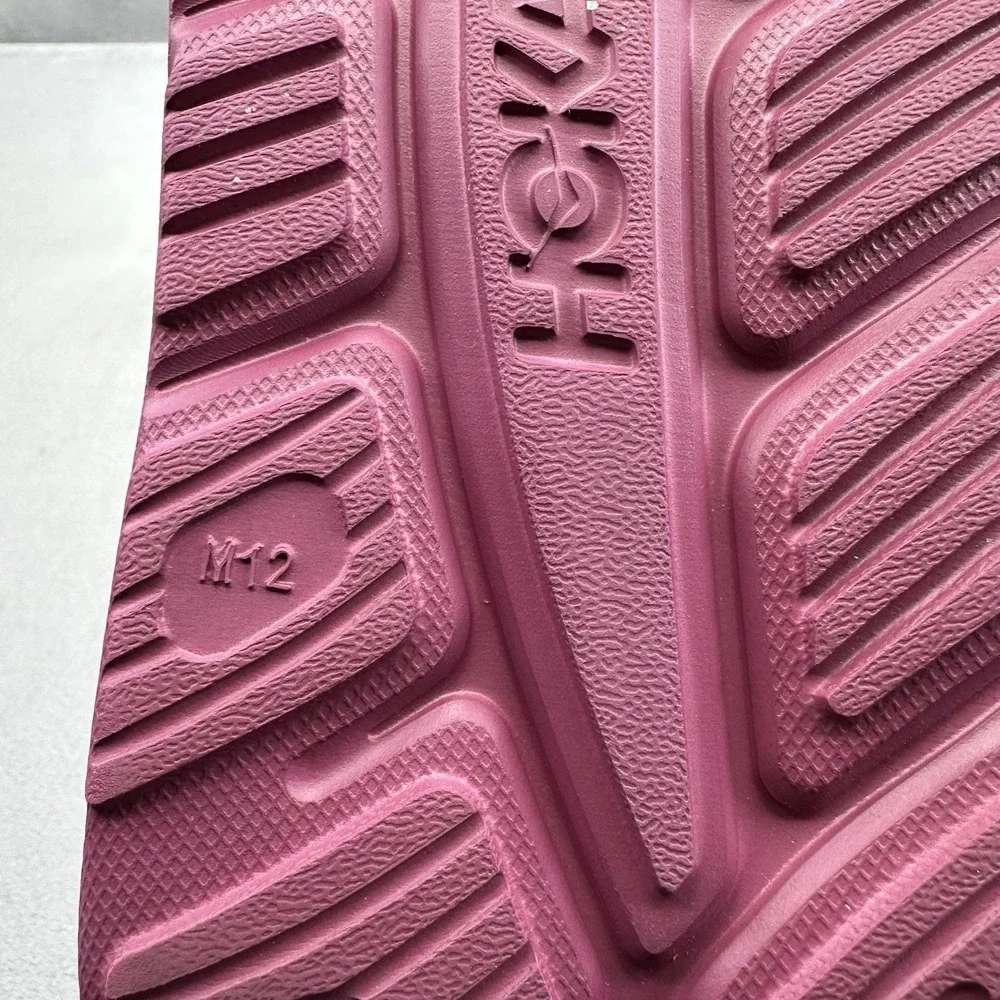 Mens Size 12 Hoka One One Ora Recovery Slide 3 Sandals Raspberry Comfort Slide